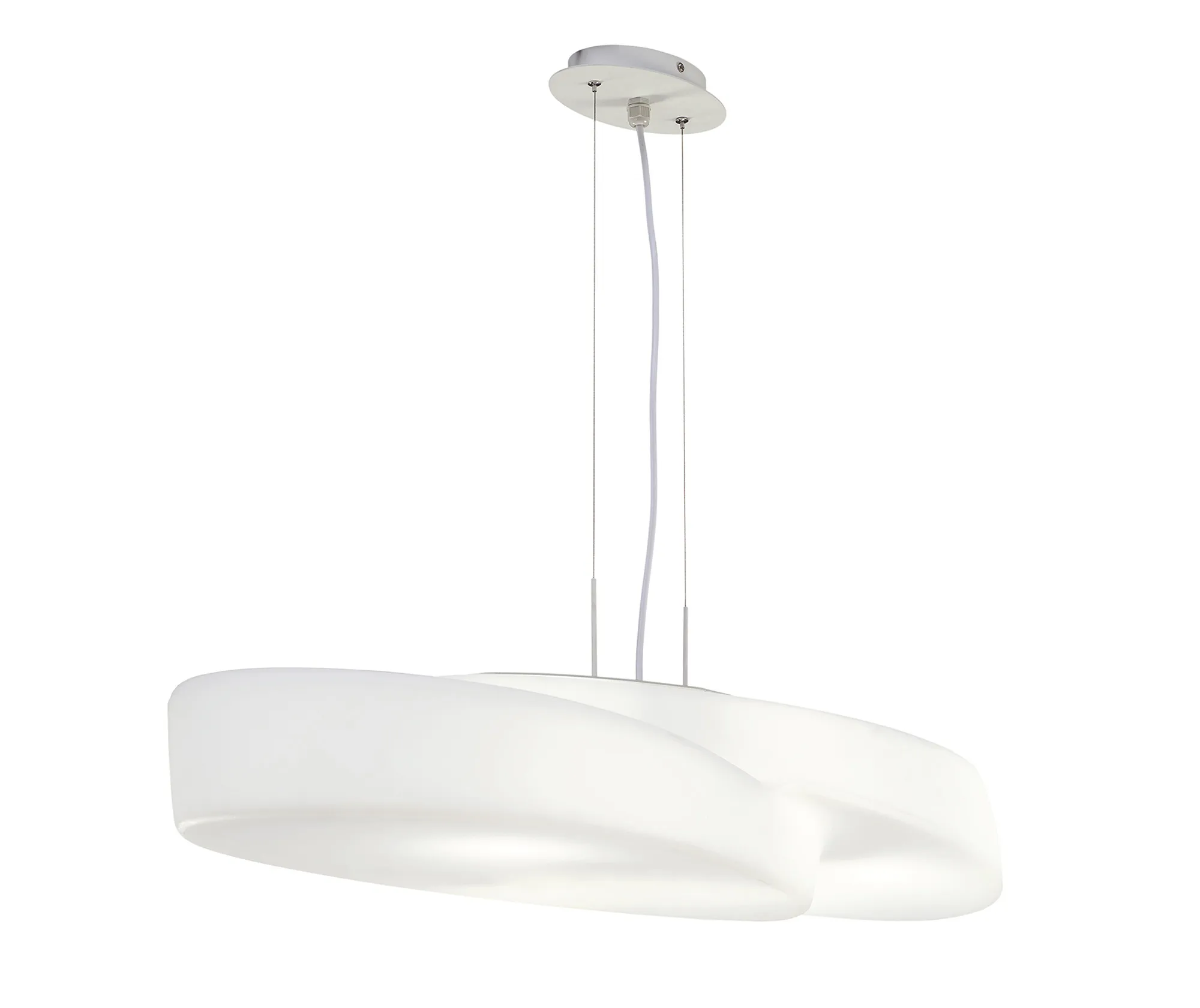 M1890  Ufo Rectangular Pendant 6 Light IP44